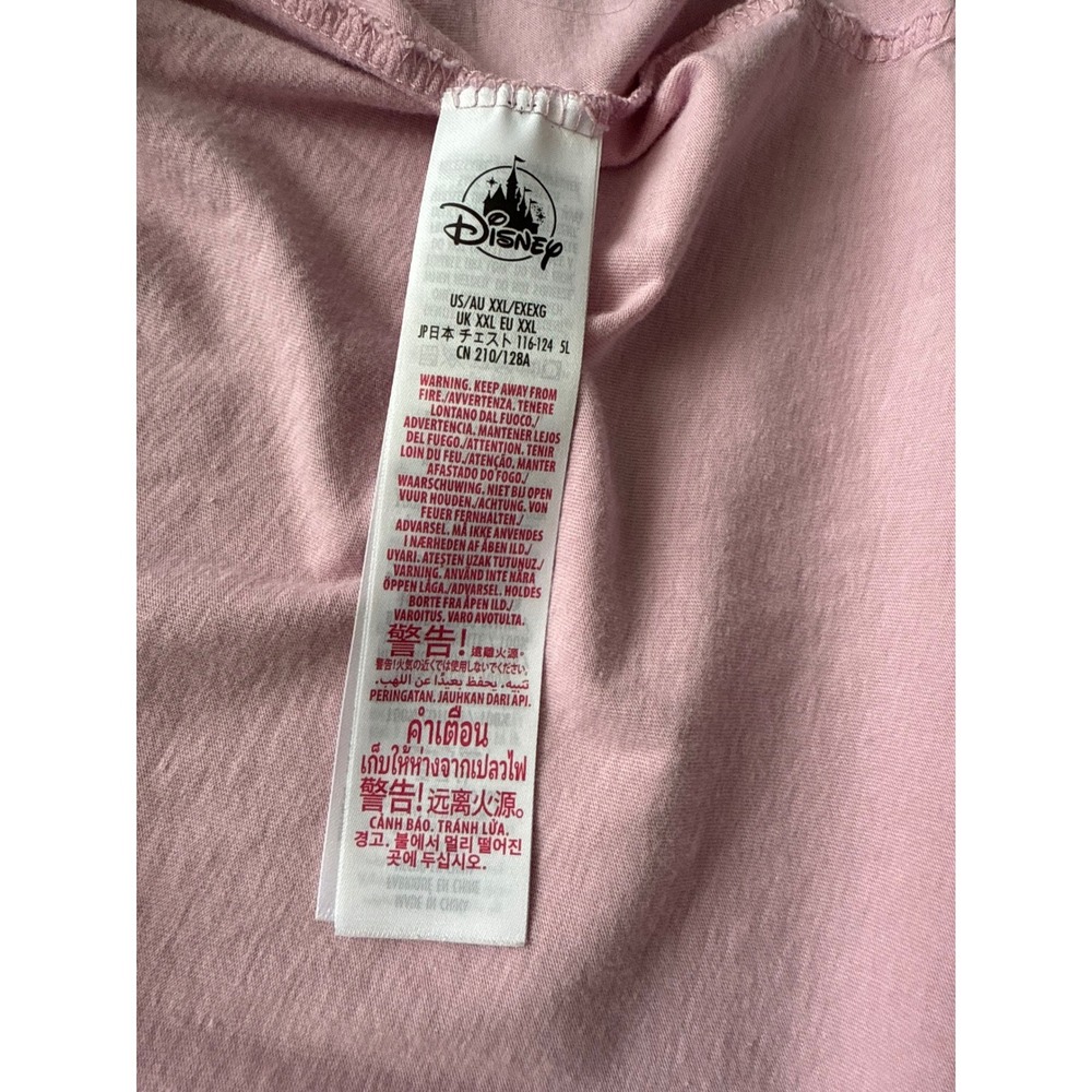 Disney Parks Tomorrowland Graphic Tee Pink Space Mountain PeopleMover‎ XXL - Picture 4 of 5